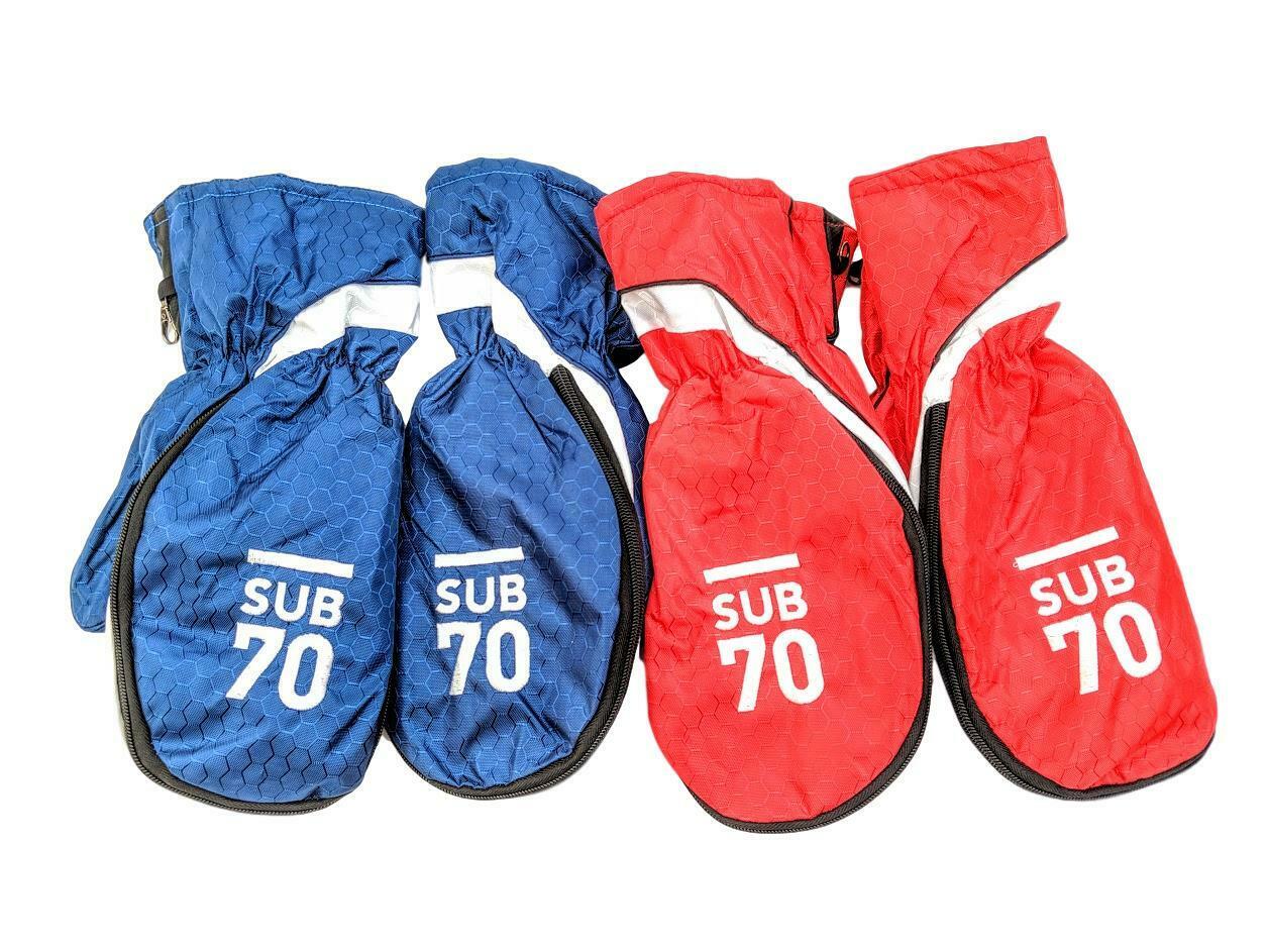 Sub70 Winter Golf Mitts - Red Only